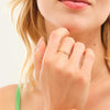Audrey Diamanten Essentials Set van Oorbellen + Ring