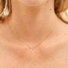 14K Gouden La Femme DiamantenHalsketting