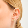 14K Solid Gold Nina Diamond Earrings