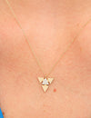 14K Gouden Nina DiamantenHalsketting