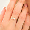 14K Gouden Sophie Baguette Diamanten Ring