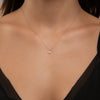 14K massief gouden Je t'aime ketting