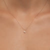 14K massief gouden Je t'aime ketting