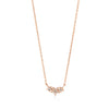 14K Solid Gold Triple Astral Lucky StarNecklace