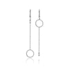 14K Solid Gold Marissa Baguette Earrings