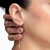 14K Solid Gold Marissa Baguette Earrings