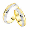 14K Gouden Verlovingsring Happy Together