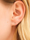 14K Gouden Vivien Baguette Diamanten Studs