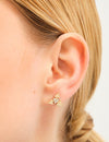 14K Solid Gold Nina Diamond Earrings