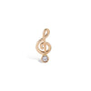 14K Solid Gold Doremi Tragus with Diamonds