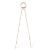 14K Solid Gold Joy Chain Earring