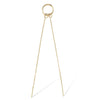 14K Solid Gold Joy Chain Earring