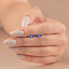 14K Solid Gold Evil Eye Studs