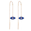 14K Gouden Boze Oog Oorbellen