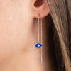 14K Gouden Boze Oog Oorbellen