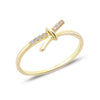 14K GoudenKnoop Ring