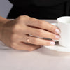 14K Gouden Ring met Twee Harten