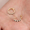 14K Gouden Duet Oorbellen