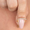 14K Gouden Lumiere Stapelbare Ring