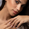 14K Solid Gold Dolce Ring with Certified Enamel