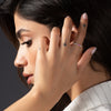 14K Solid Gold Dolce Ring with Certified Enamel