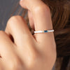 14K Solid Gold Dolce Ring with Certified Enamel