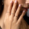 14K Gouden Toscaanse Stapelbare Ring