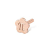 14K Solid Gold Drop Tragus with Diamonds