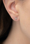 14K Gouden Bloemen Studs